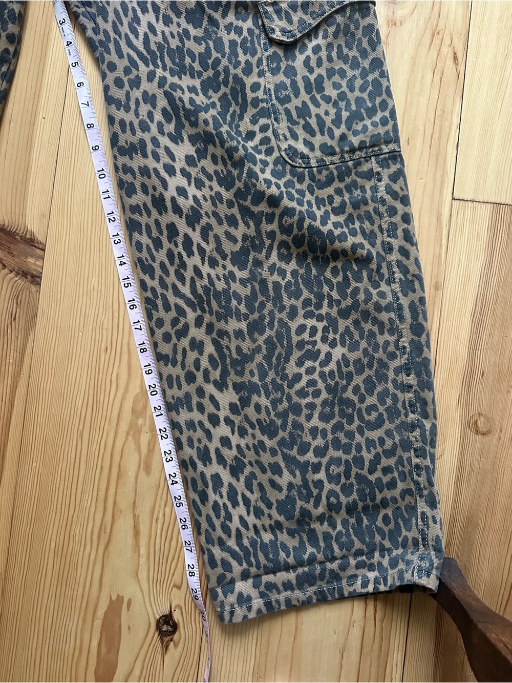 Damson Madder Dion Jeans, Leopard, UK14/US12 - Picture 5 of 9